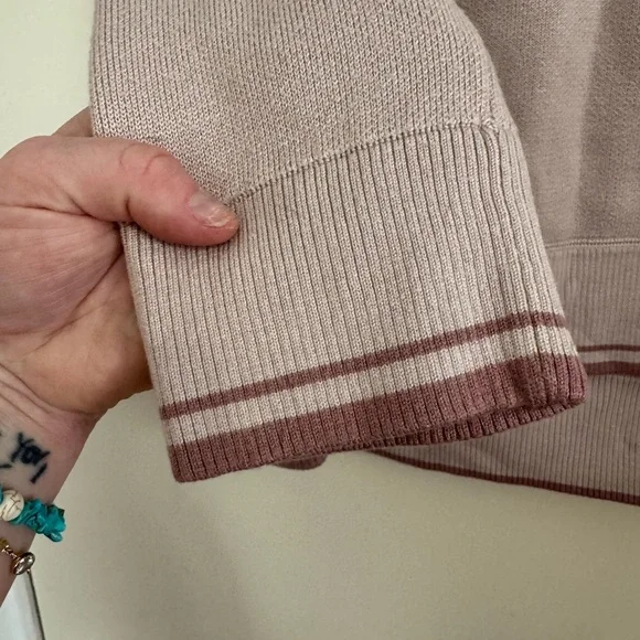 lululemon Soothe Away Soft Pink Hooded Sweater - Picture 3 of 7